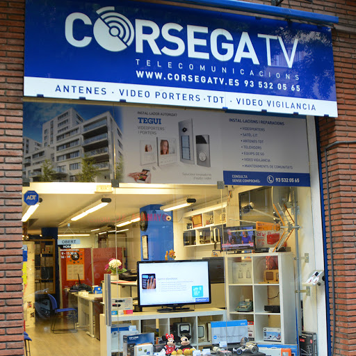 Còrsega Tv Telecomunicacions   Antenas, Videoporteros, Videovigilancia