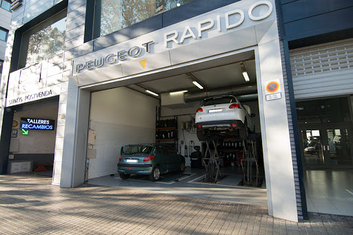 Auto Almogàvers · Taller oficial Peugeot · Coches Ocasión y Km0 (La Maquinista)